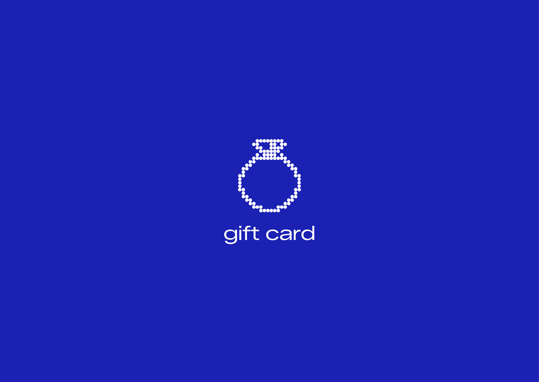 Digital Gift Card