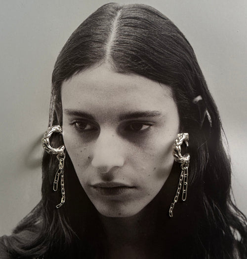 Chain earrings